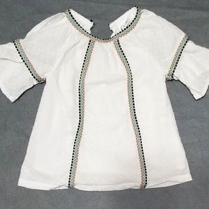 EUC Art Class 2T Bohemian Short Sleeve Top